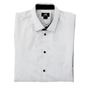 Sold H&M Slim Fit Button Up Long Sleeve Shirt